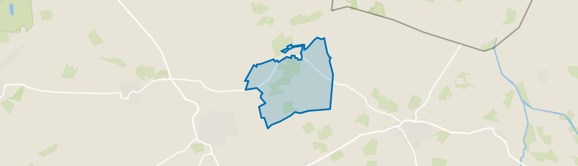 Verspreide huizen Vasse, Vasse map