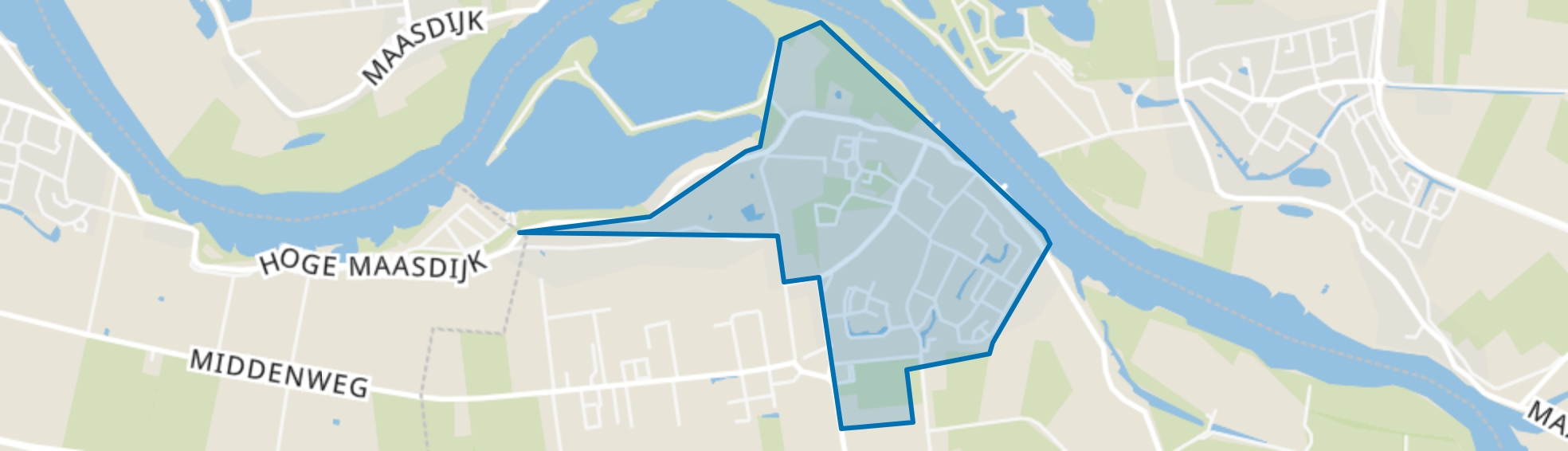 Veen, Veen map