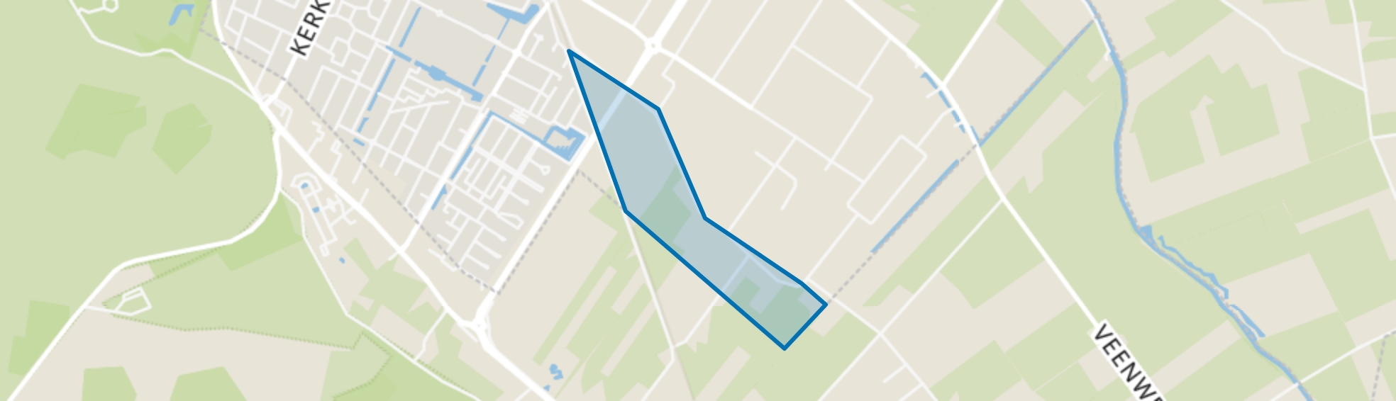 Bezuiden de Middelbuurtseweg, Veenendaal map