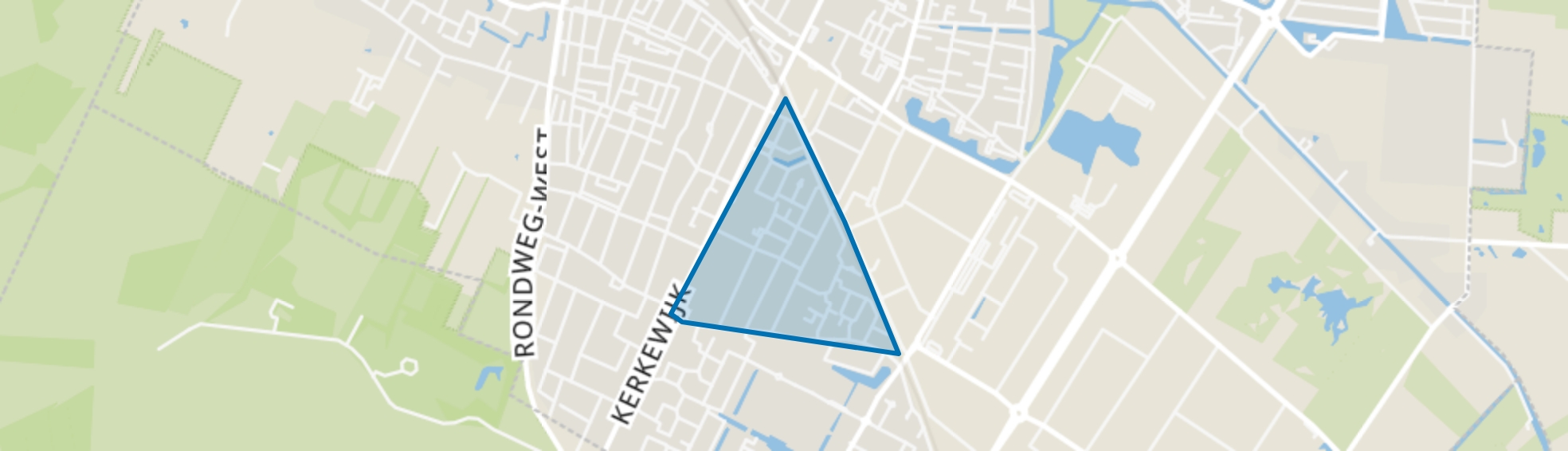 Boslaan en omgeving, Veenendaal map