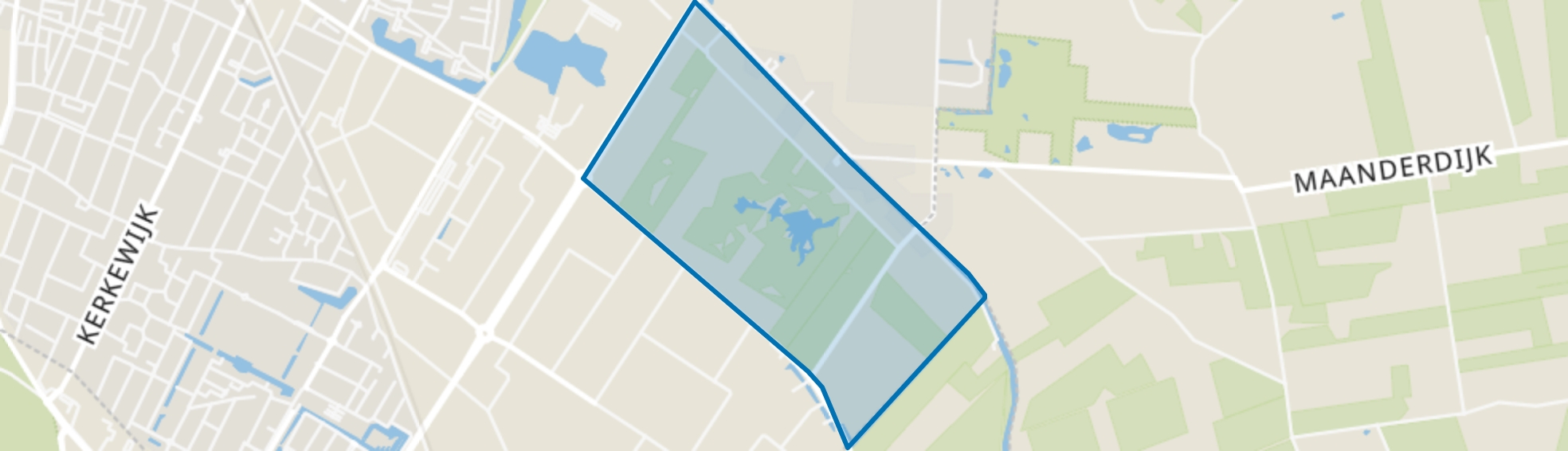 De Blauwe Hel, Veenendaal map