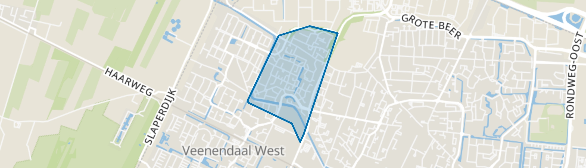 Oudeveen en De Schans en omgeving, Veenendaal map