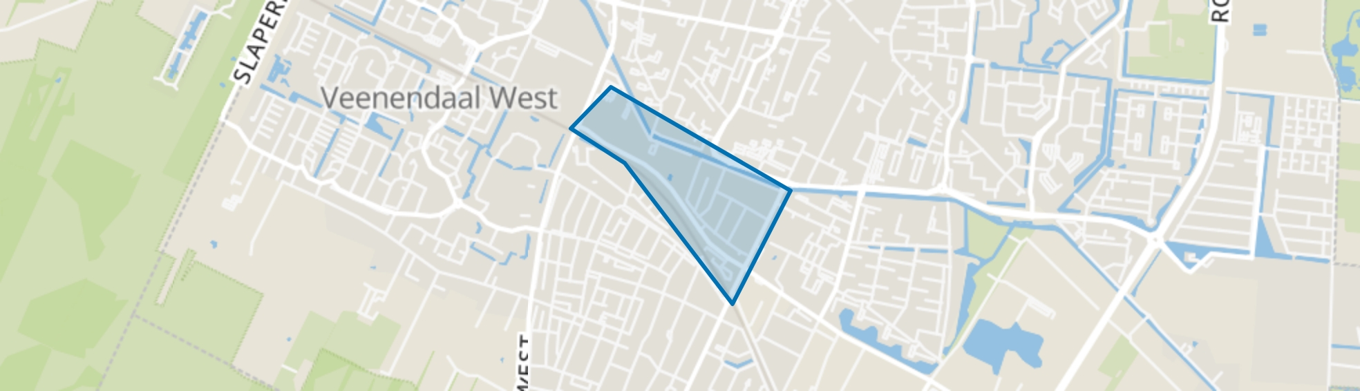 't Goeie Spoor en omgeving, Veenendaal map