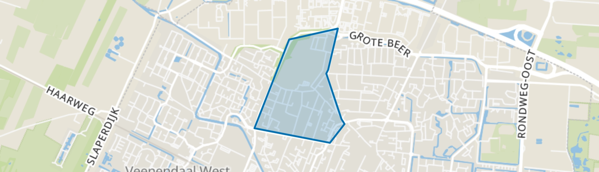 't Hoorntje, Veenendaal map