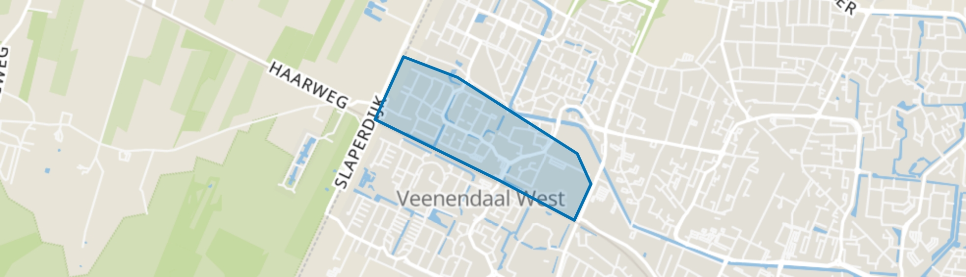 Vogelbuurt, Veenendaal map