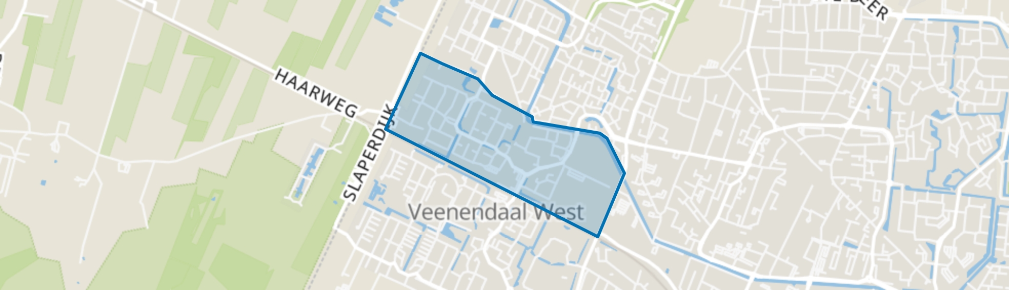 Vogelbuurt, Veenendaal map