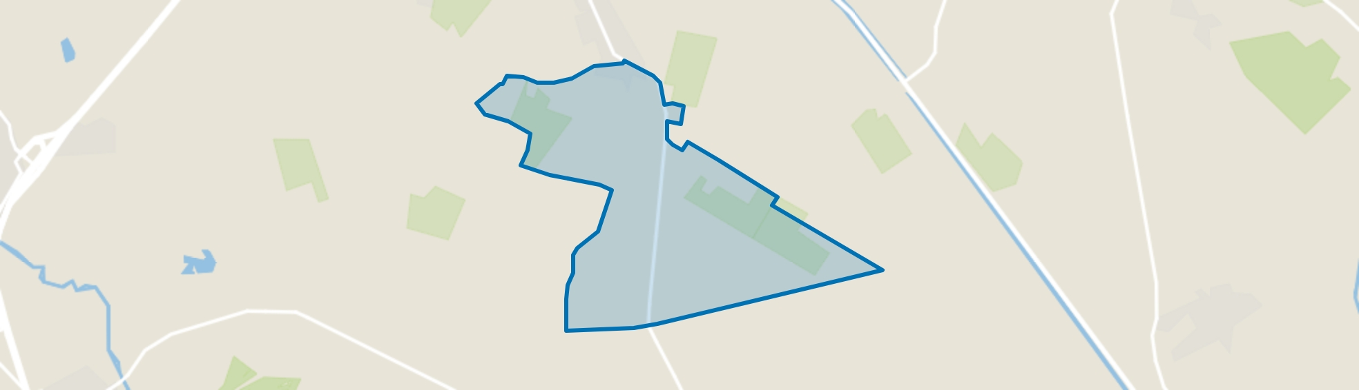 Buitengebied Jekschot, Veghel map