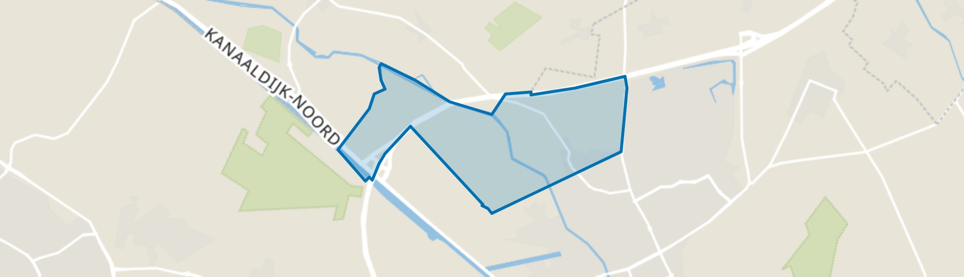 Buitengebied Sportpark en Dorshout, Veghel map
