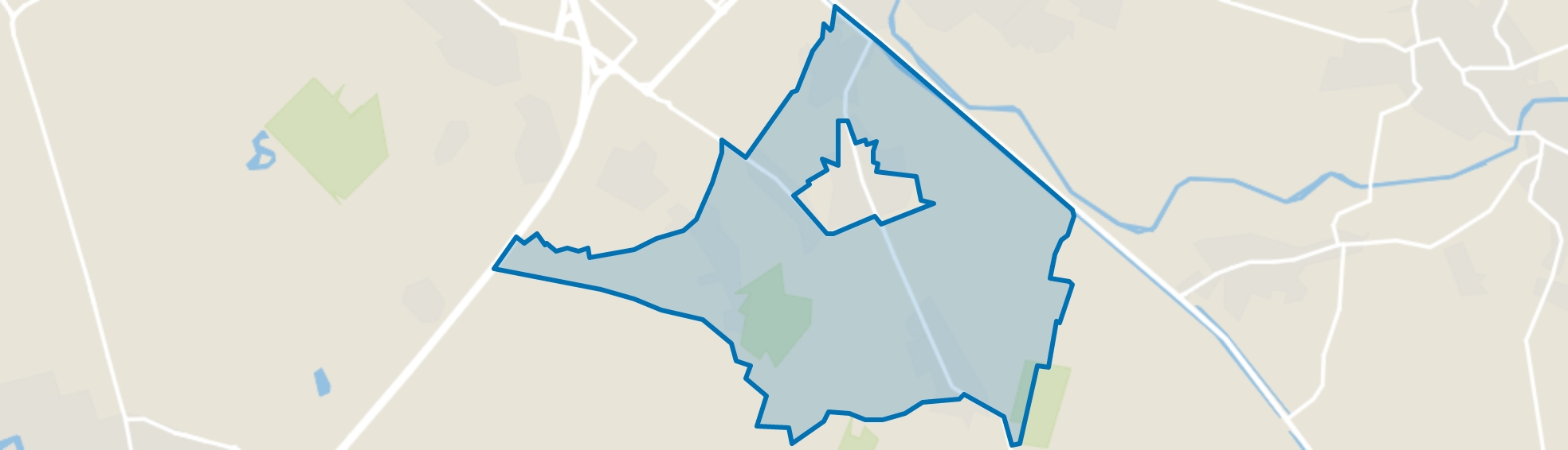 Buitengebied Zijtaart, Veghel map