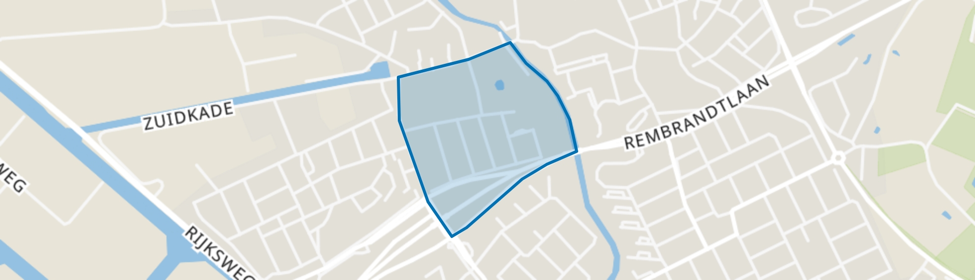 Hoogeinde, Veghel map