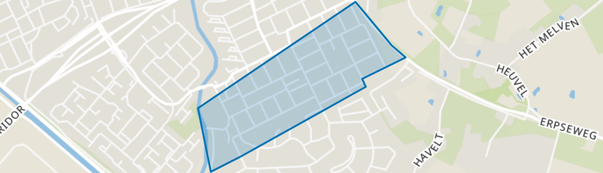 Veghel Zuid 2, Veghel map