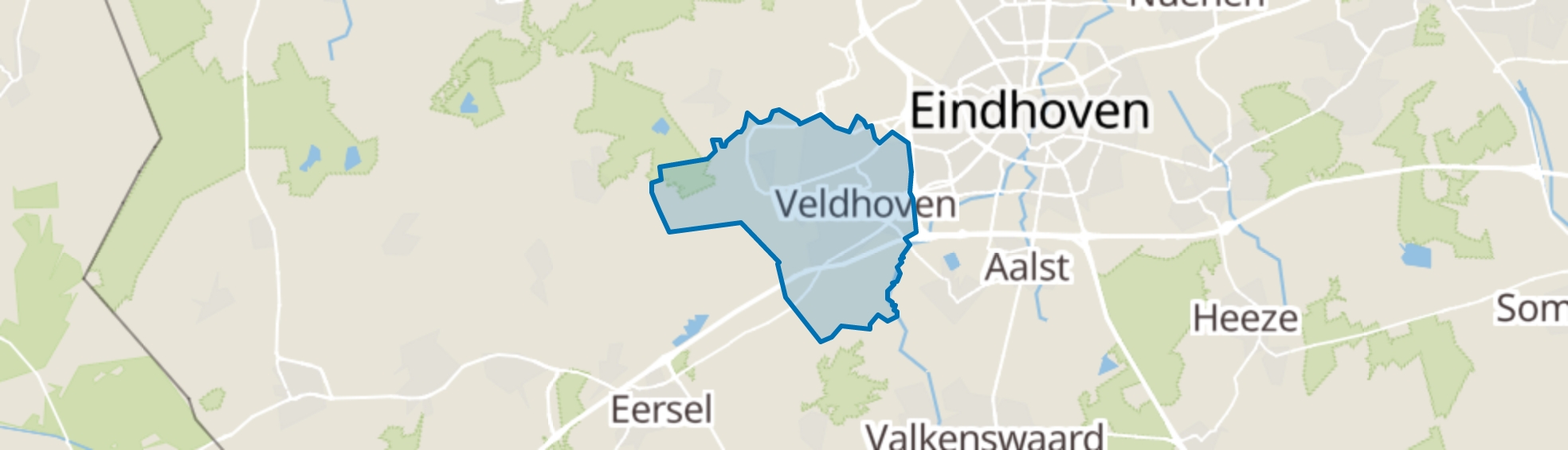 Veldhoven map