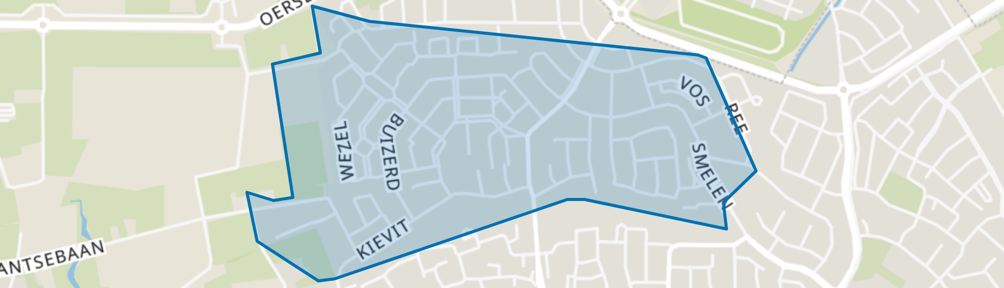 De Kelen, Veldhoven map