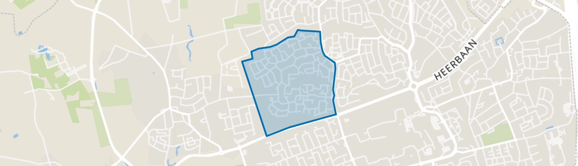 Heikant-West, Veldhoven map