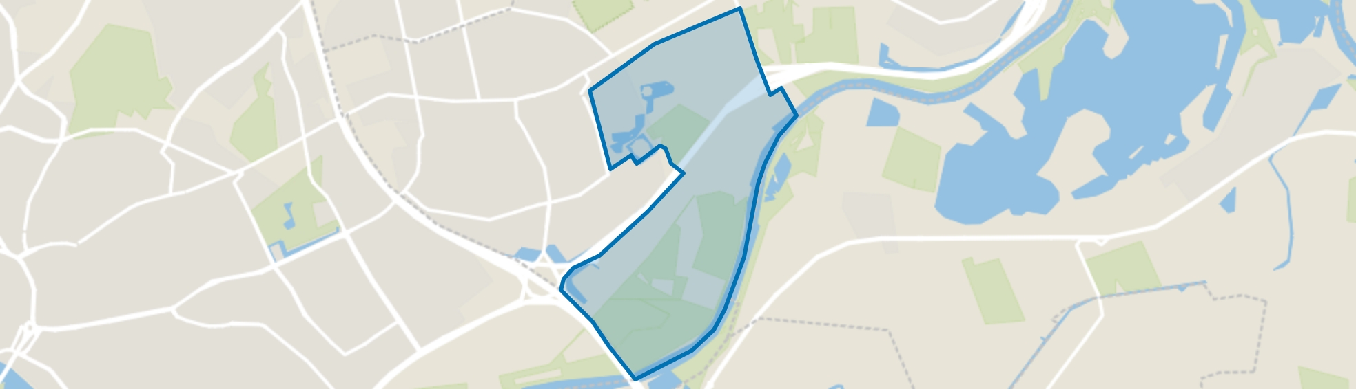 Verspreide huizen Velp-Zuidoost, Velp (GE) map