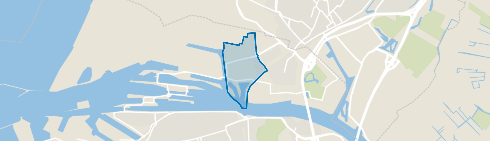 Westerwijkbuurt, Velsen-Noord map