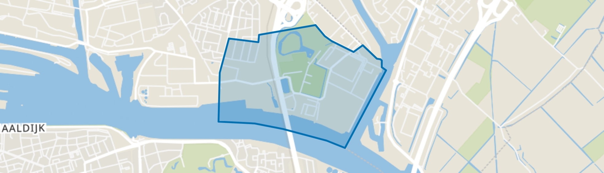 Wijkermeerbuurt, Velsen-Noord map