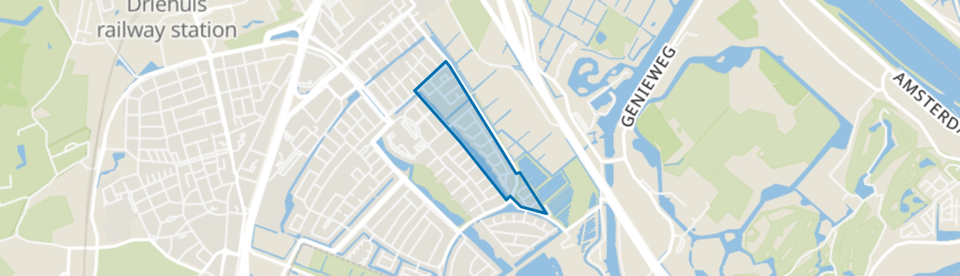 Weidbuurt, Velserbroek map