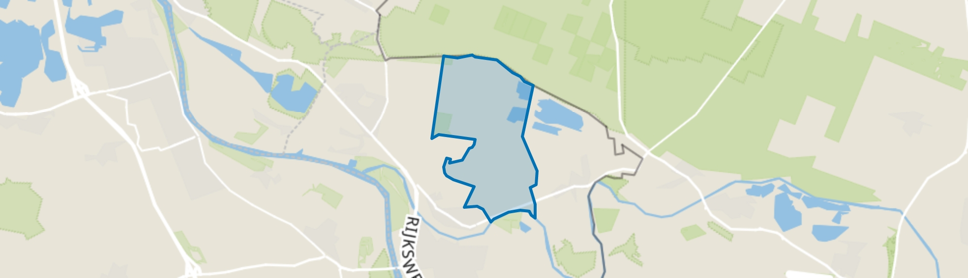 Aaldonk-Violenberg, Ven-Zelderheide map