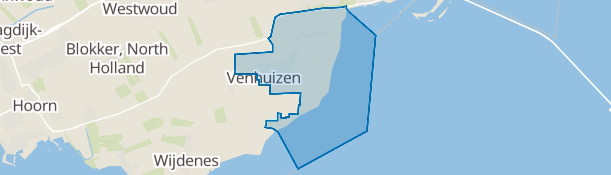 Venhuizen map