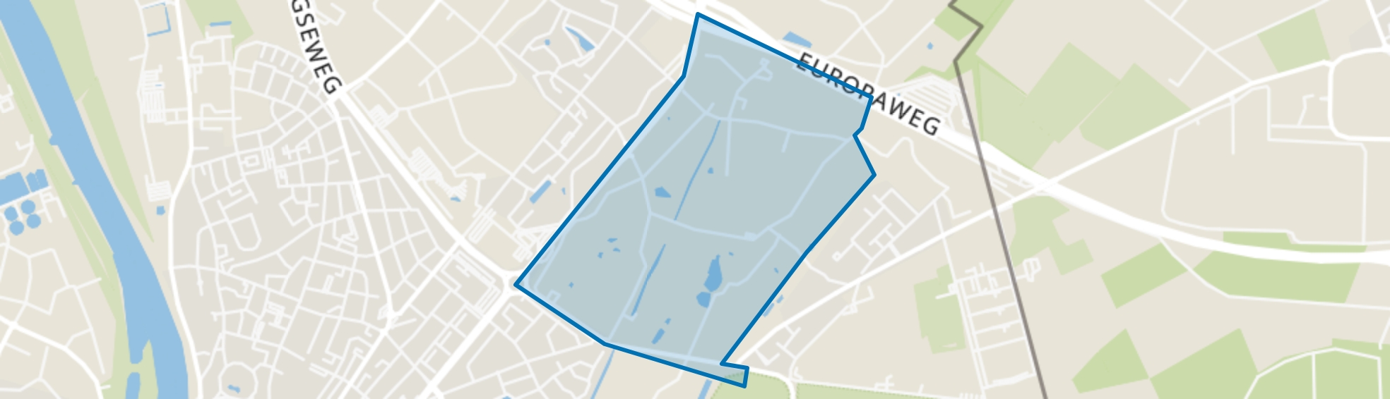 Arenborg, Venlo map