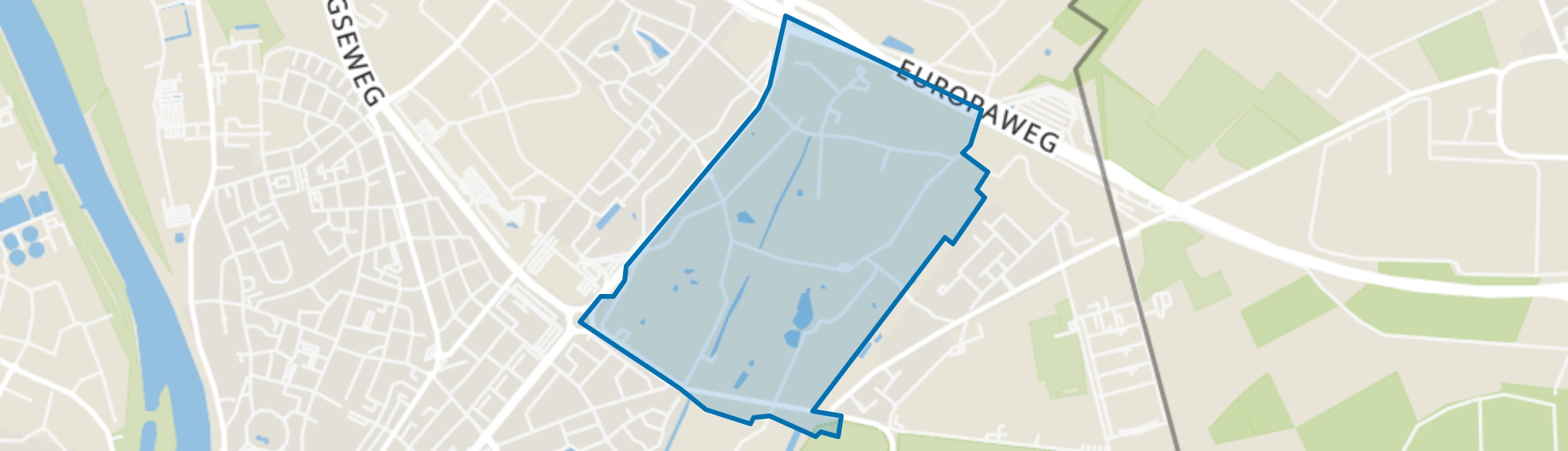 Arenborg, Venlo map