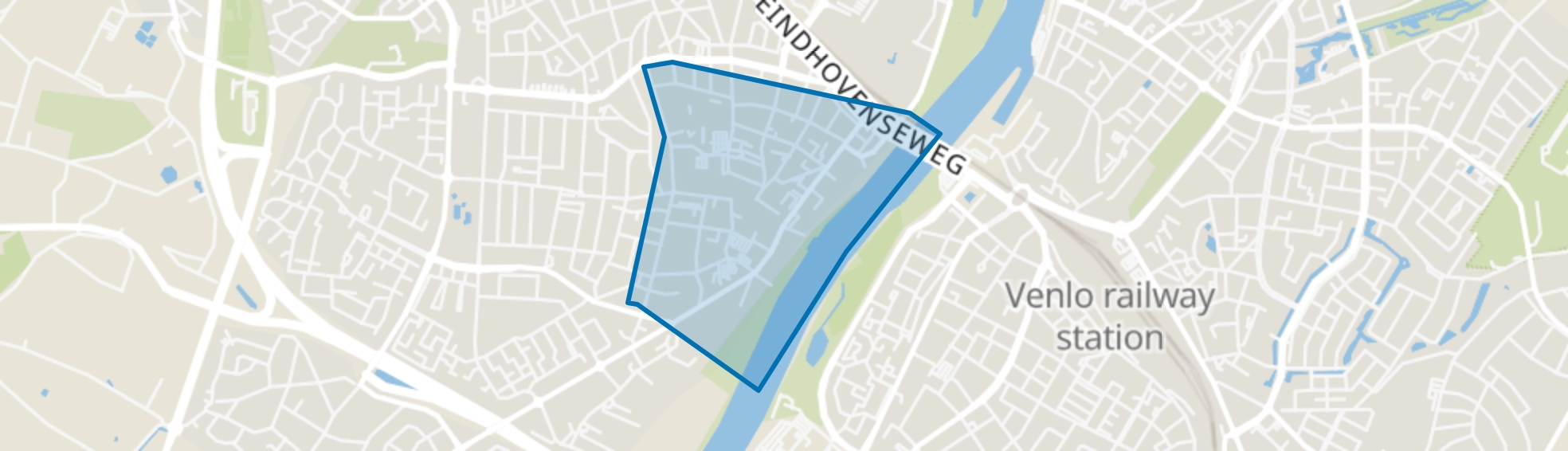 Blerick-Centrum, Venlo map