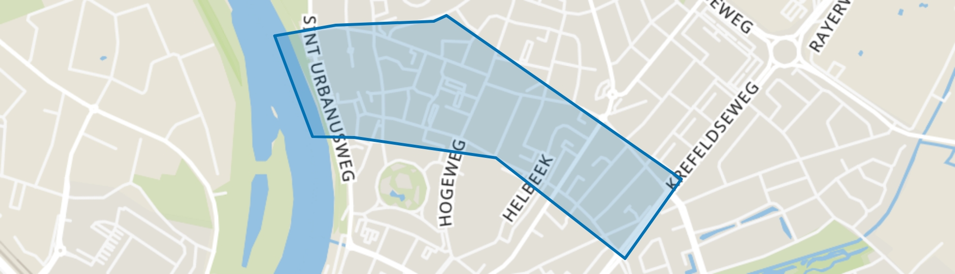 Craneveld, Venlo map