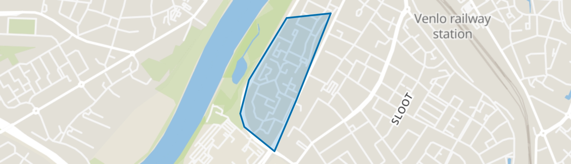 Hagerhof-West, Venlo map