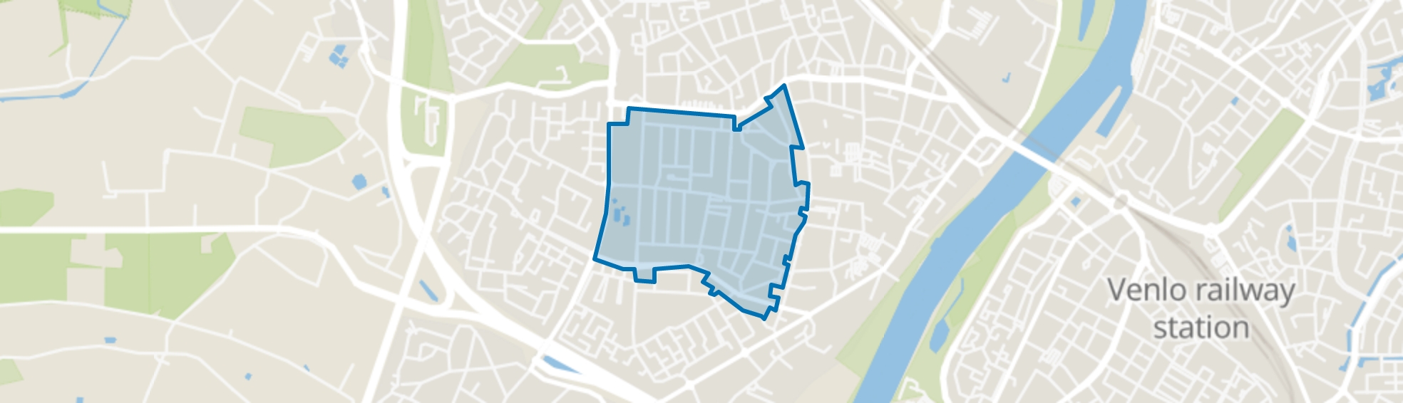 Hazenkamp, Venlo map