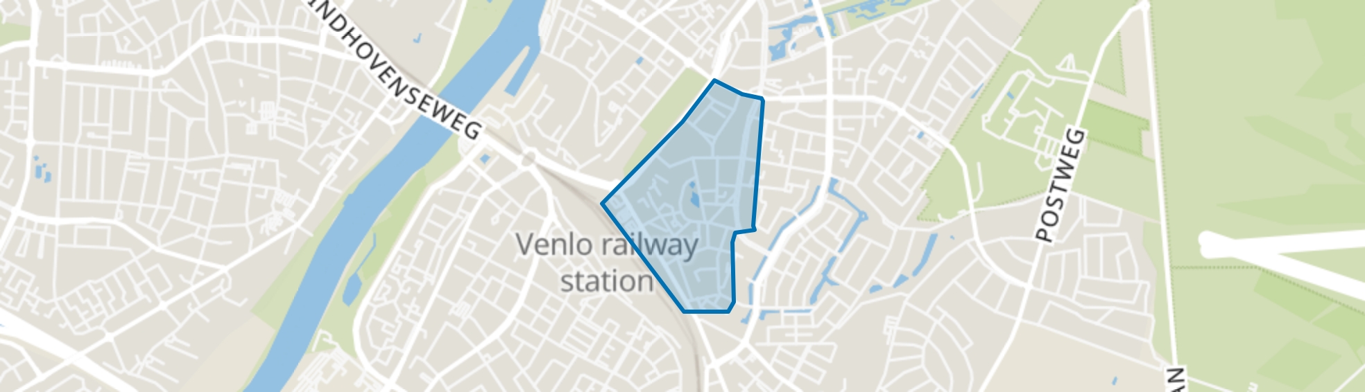 Hogekamp, Venlo map