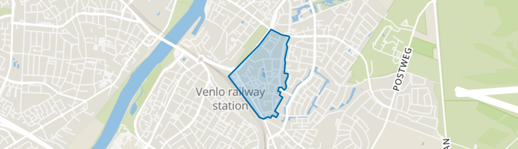 Hogekamp, Venlo map