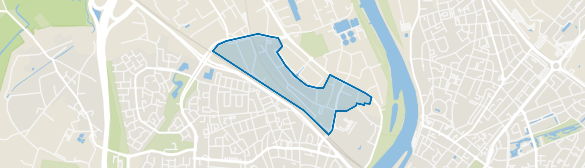 Horsterweg, Venlo map