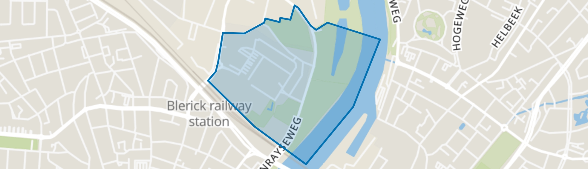 Kazerneterrein, Venlo map