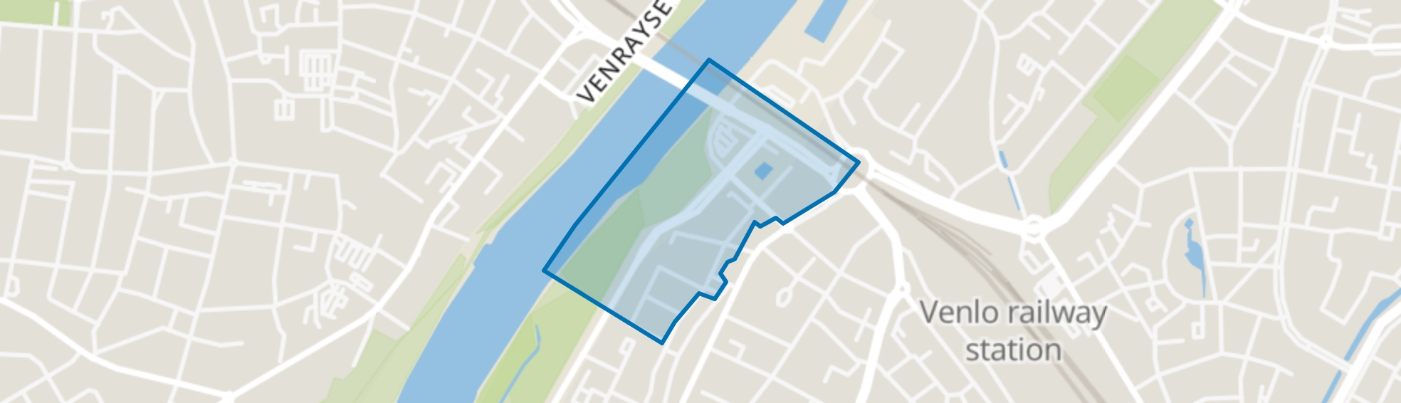 Maaswaard, Venlo map