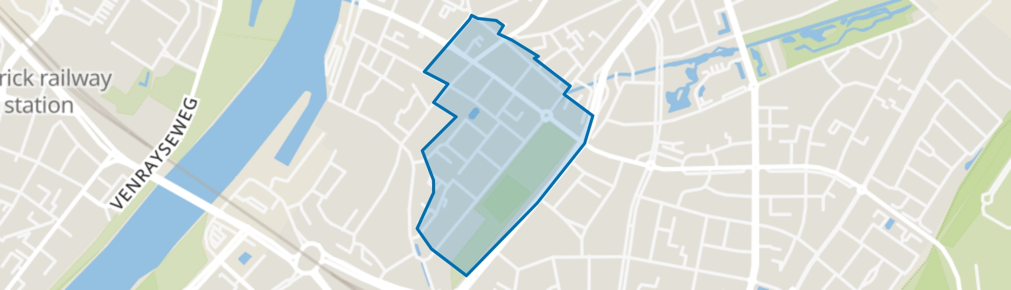 Rosarium e.o., Venlo map