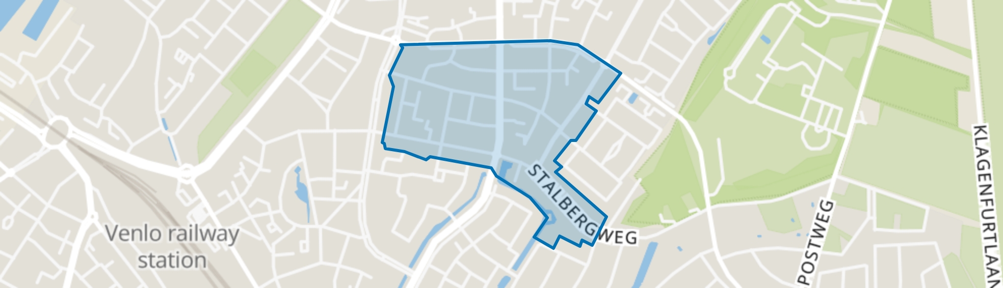 Stalberg-West, Venlo map