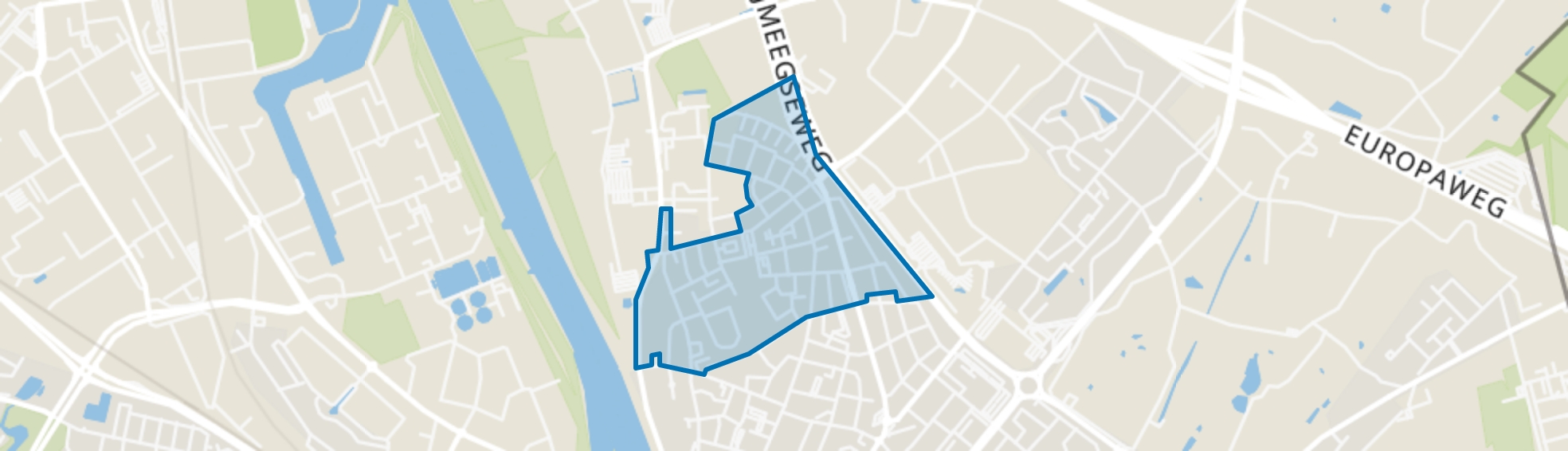 't Zand, Venlo map