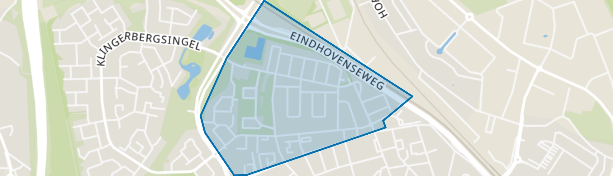 Vastenavondkamp-Noord, Venlo map
