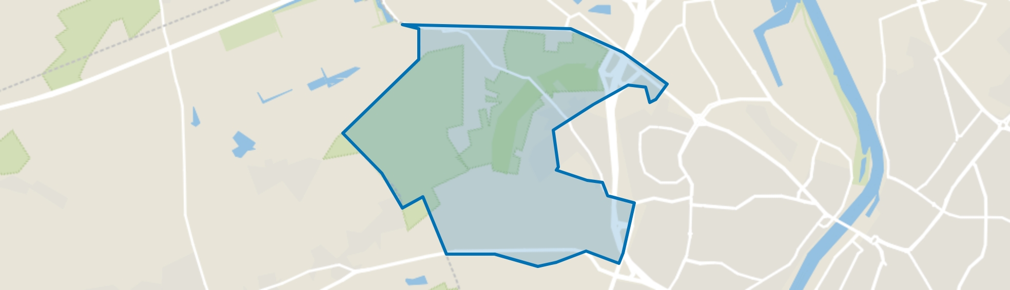 Verspreide huizen Boekend, Venlo map