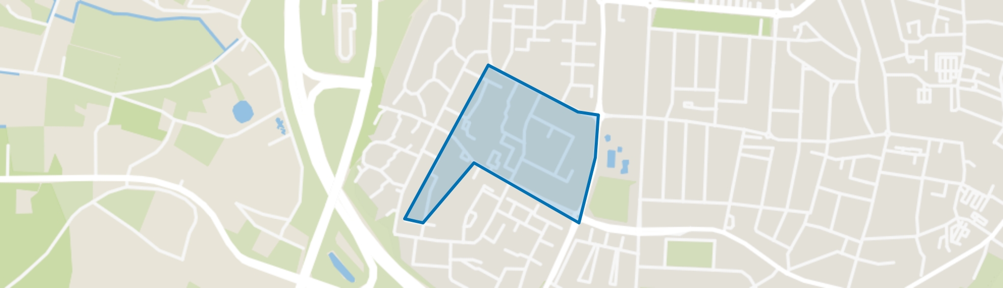 Vossener-Centrum, Venlo map