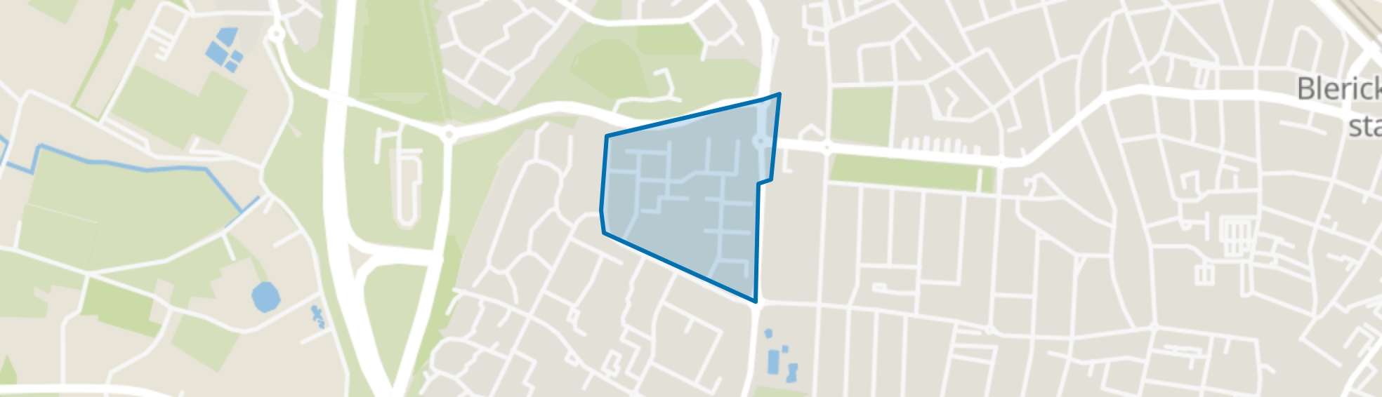 Vossener-Noord, Venlo map