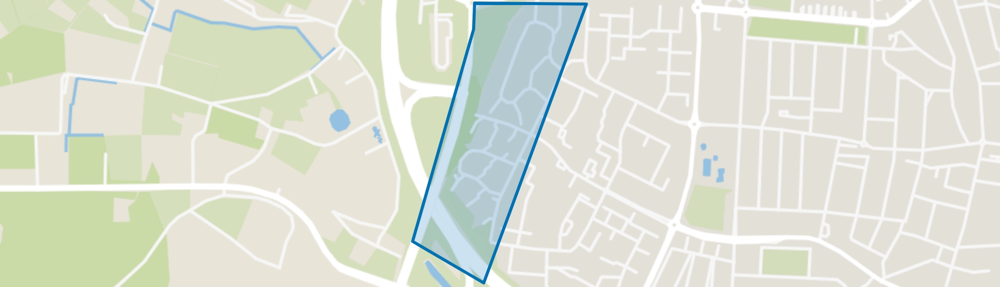 Vossener-West, Venlo map