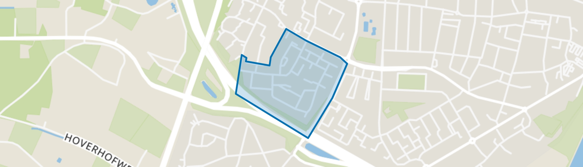 Vossener-Zuid, Venlo map