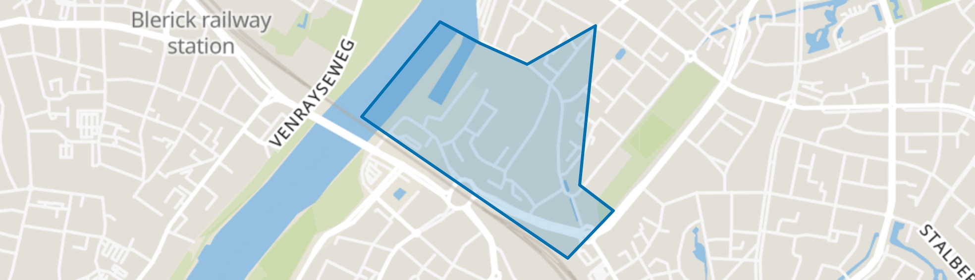 Winkelcentrum, Venlo map