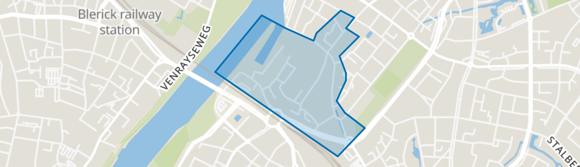 Winkelcentrum, Venlo map