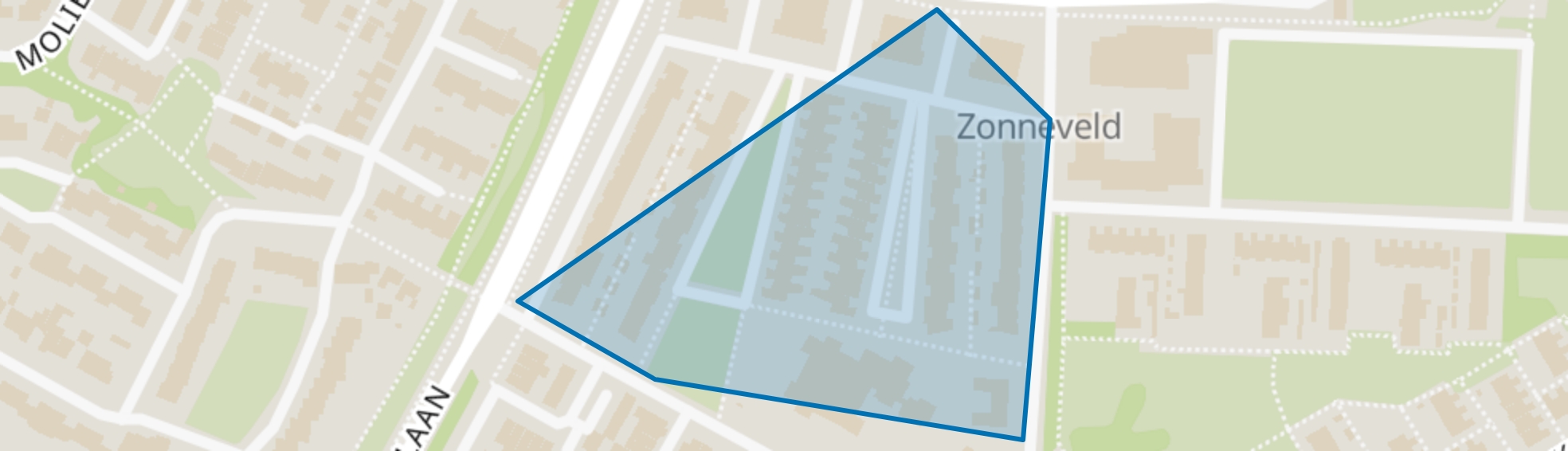 Zonneveld, Venlo map
