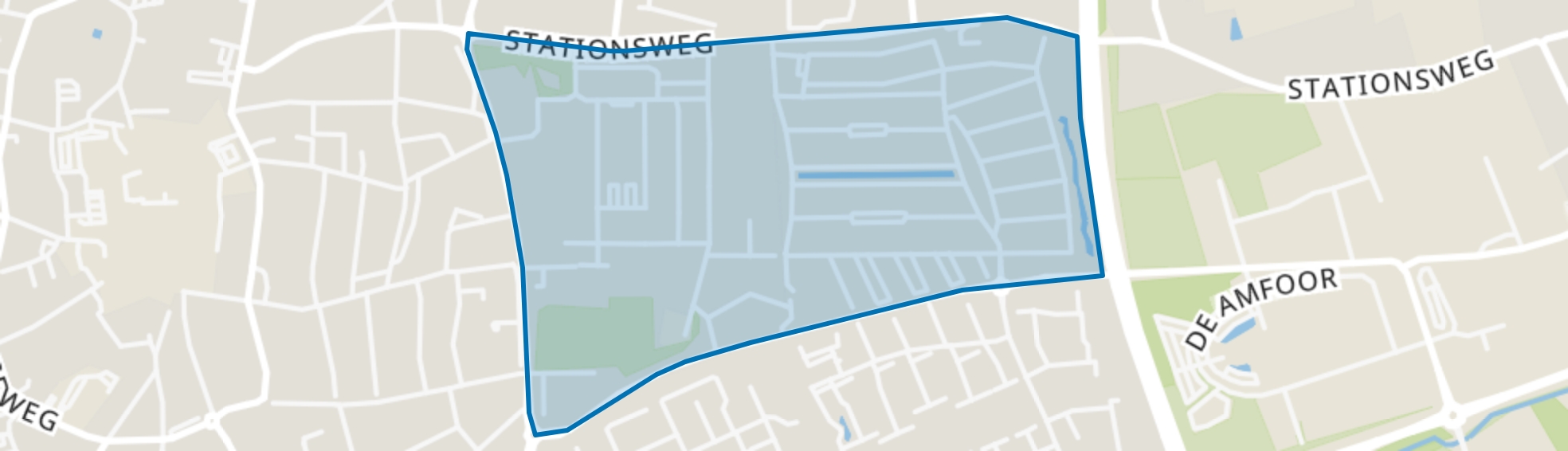 St. Antoniusveld, Venray map