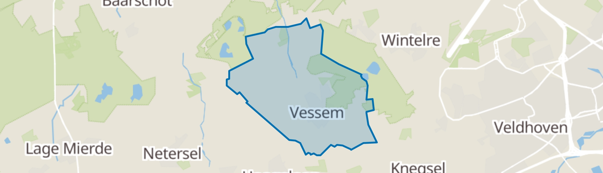 Vessem map