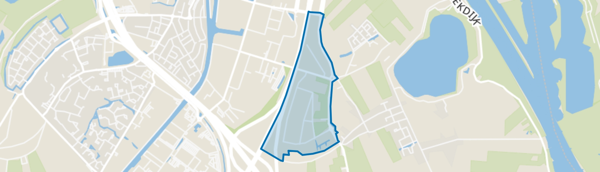 Gaasperwaard, Vianen (UT) map